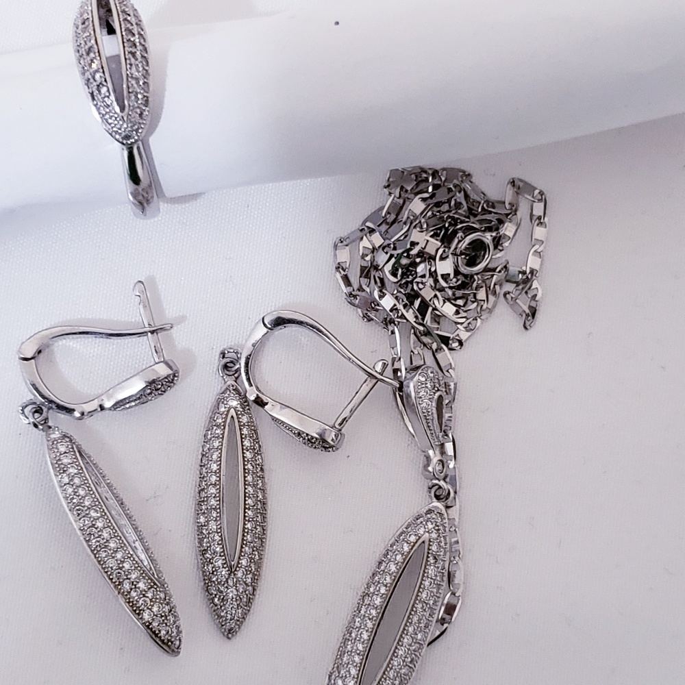 Original Silver diomand Necklace